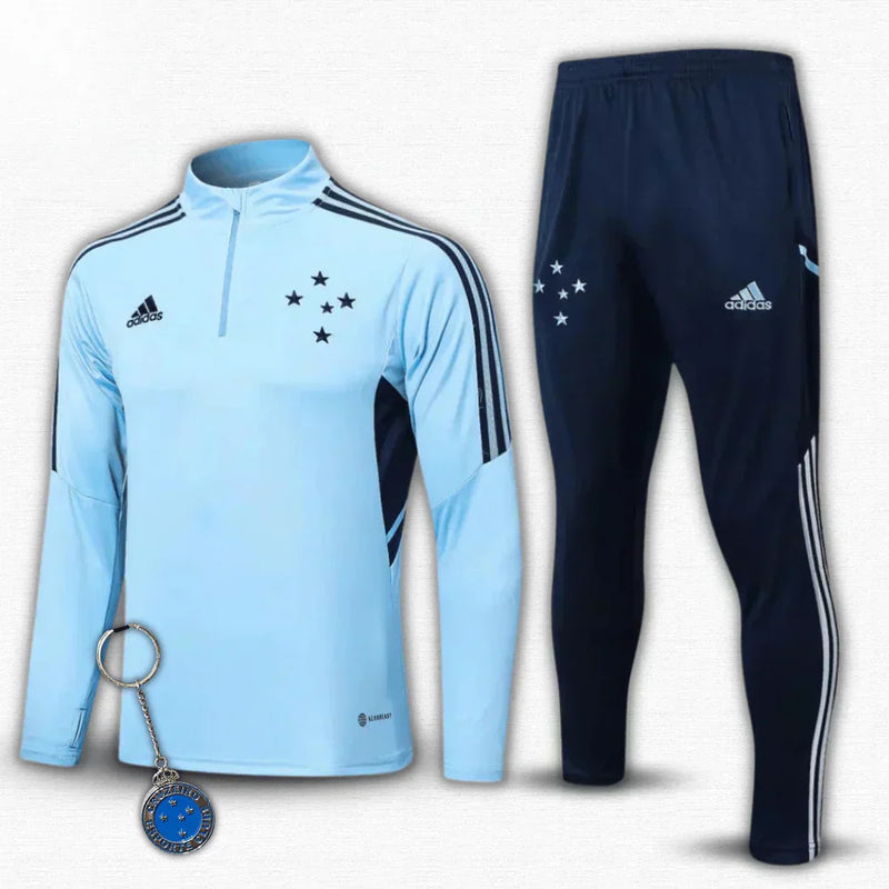 Conjunto de Frio Cruzeiro 2022/23 Azul - Treino