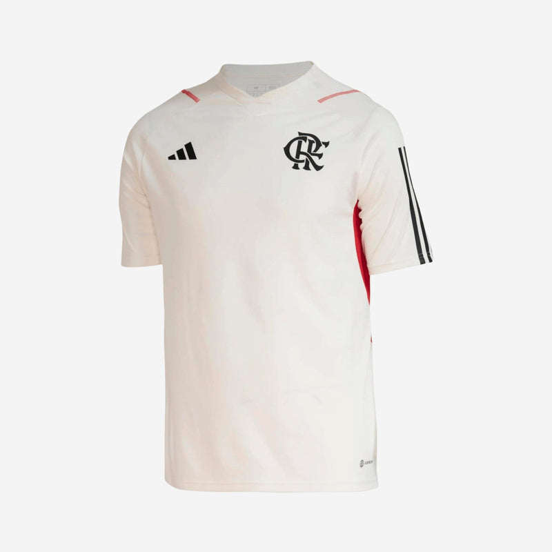 Camisa Flamengo Treino 2023/24 Branca - Modelo Torcedor