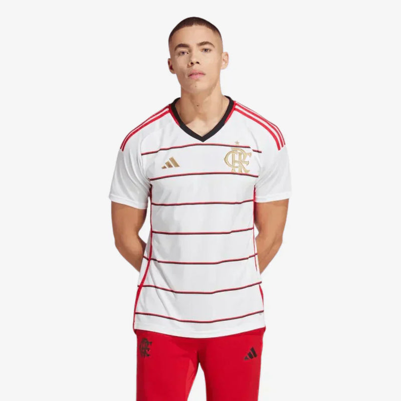 Camisa CR Flamengo ll 2023/24 Branca - Modelo Torcedor