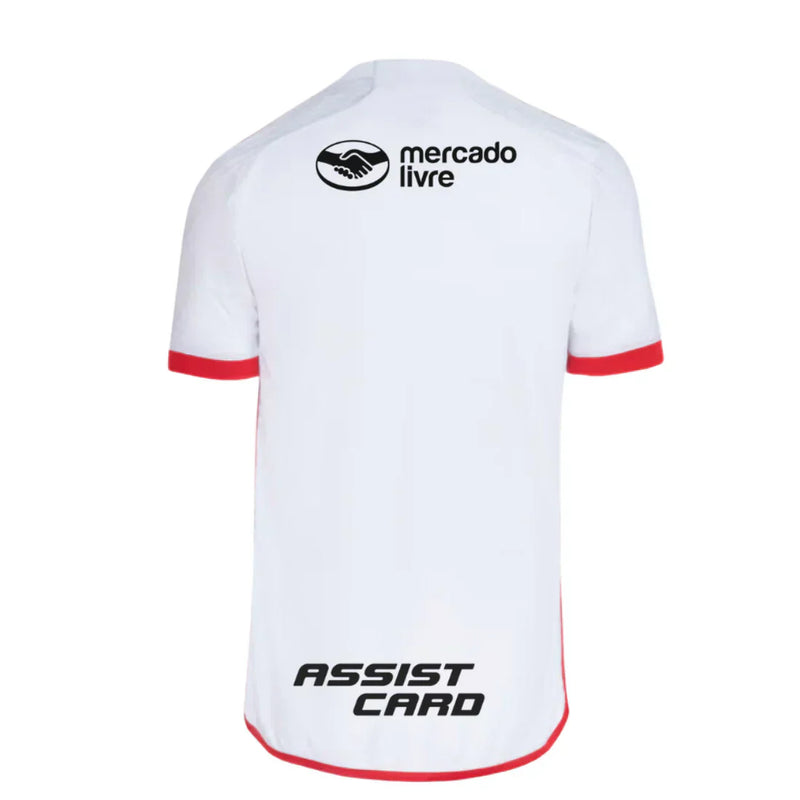 Camisa CR Flamengo c/ Patrocínios ll 2024/25 Branca - Versão Jogador