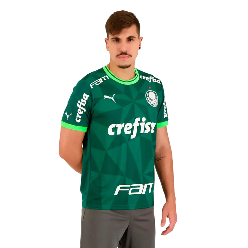 Camisa Palmeiras c/ Patrocínios l 2023/24 Verde - Modelo Torcedor