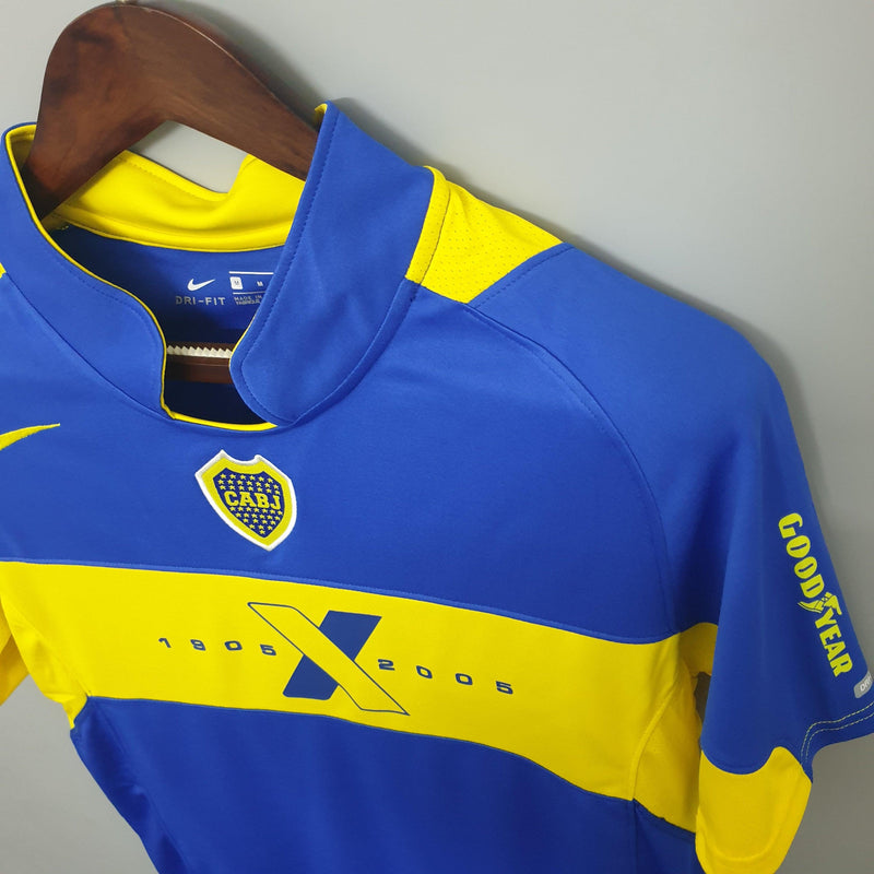 Camisa Retrô Boca Juniors 2005/05 Home