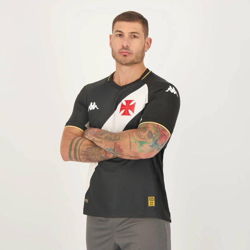 Camisa Vasco da Gama l 2023/24 Preta - Modelo Torcedor