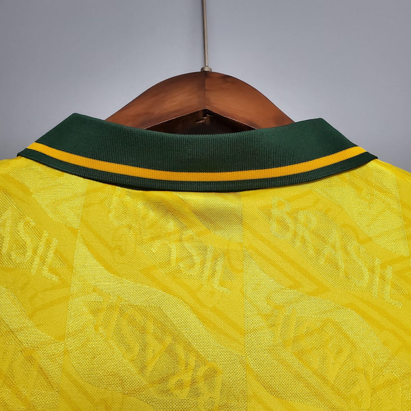 Camisa Retrô Seleção Brasil 1991/93 Home