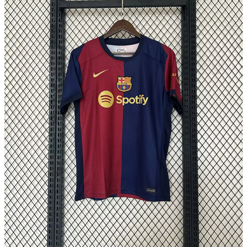 Camisa Barcelona l 2024/25 Grená - Modelo Torcedor