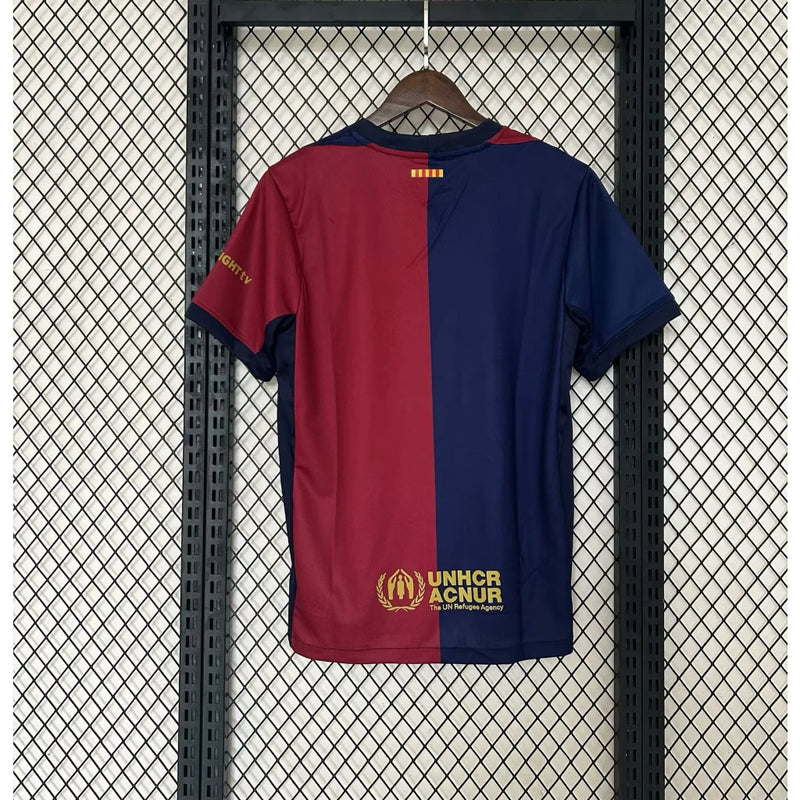 Camisa Barcelona l 2024/25 Grená - Modelo Torcedor