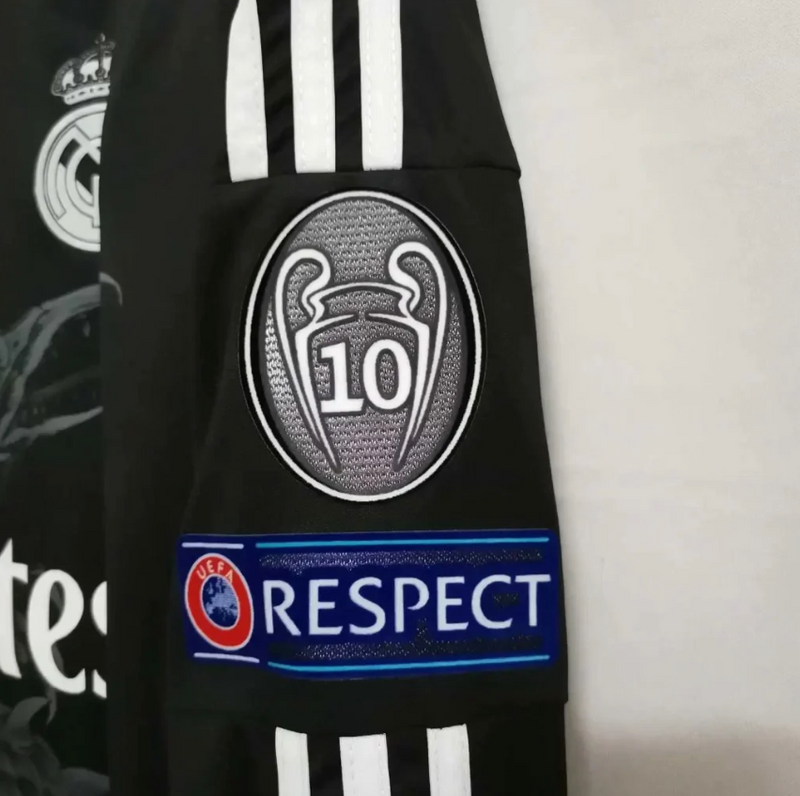 Camisa Retrô Real Madrid Manga Longa 2014/15 Third