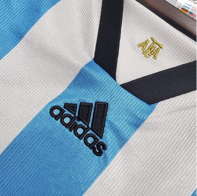 Camisa Retrô Seleção Argentina 1998/98 Home