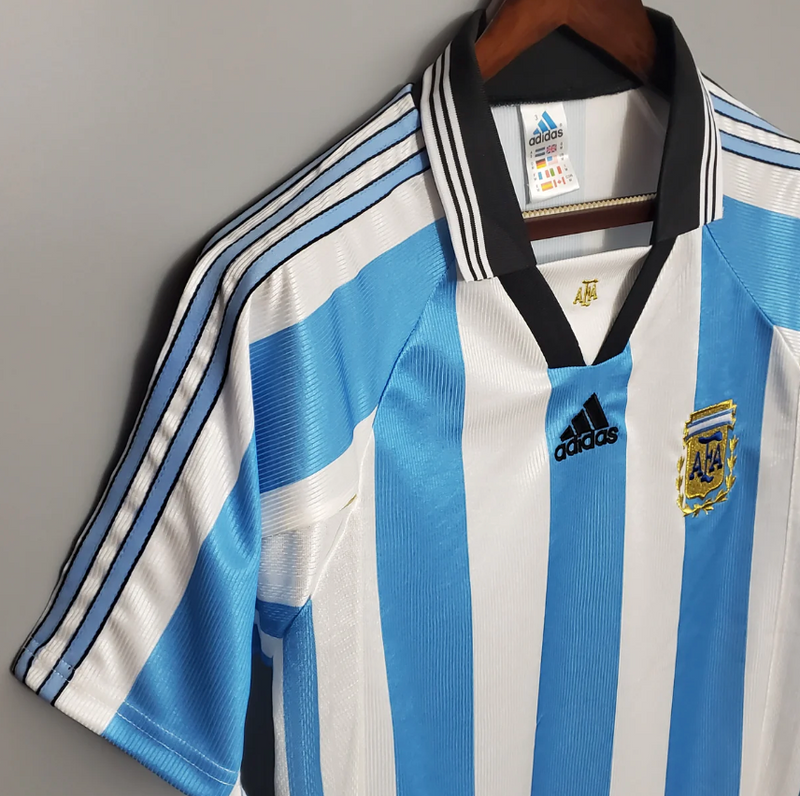 Camisa Retrô Seleção Argentina 1998/98 Home