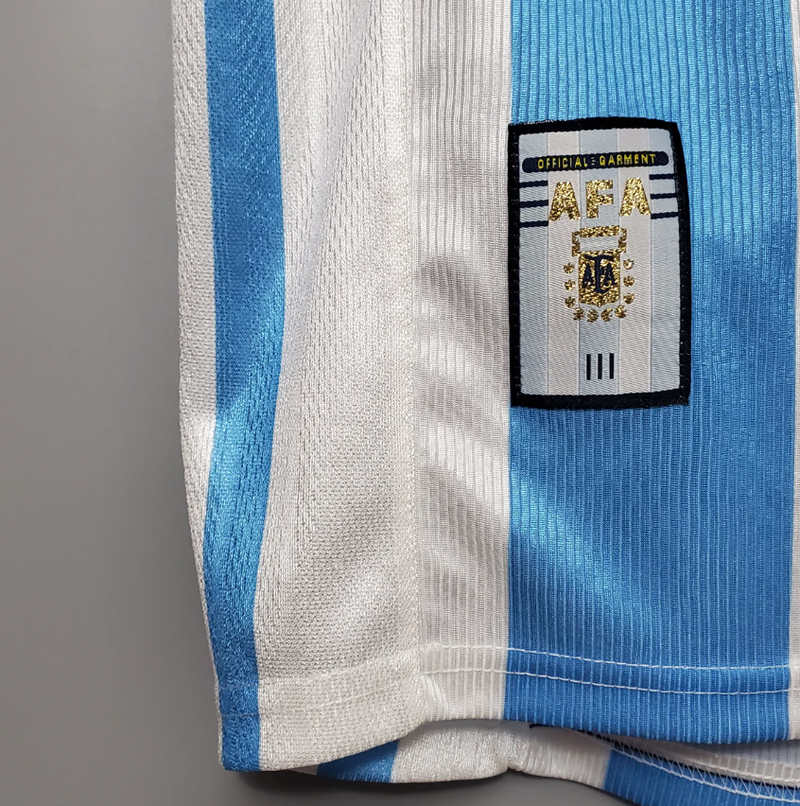 Camisa Retrô Seleção Argentina 1998/98 Home