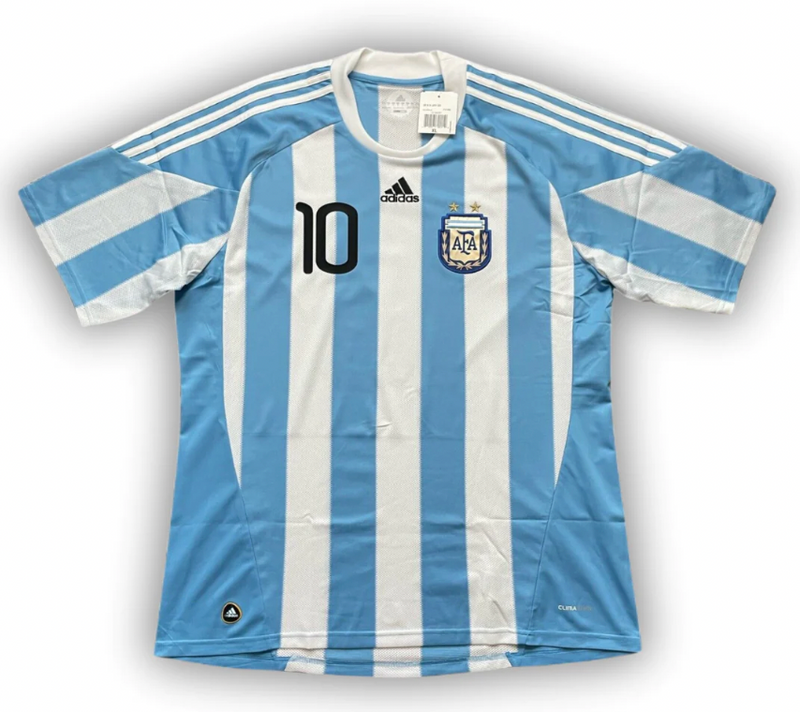 Camisa Retrô Seleção Argentina 2010/10 Home