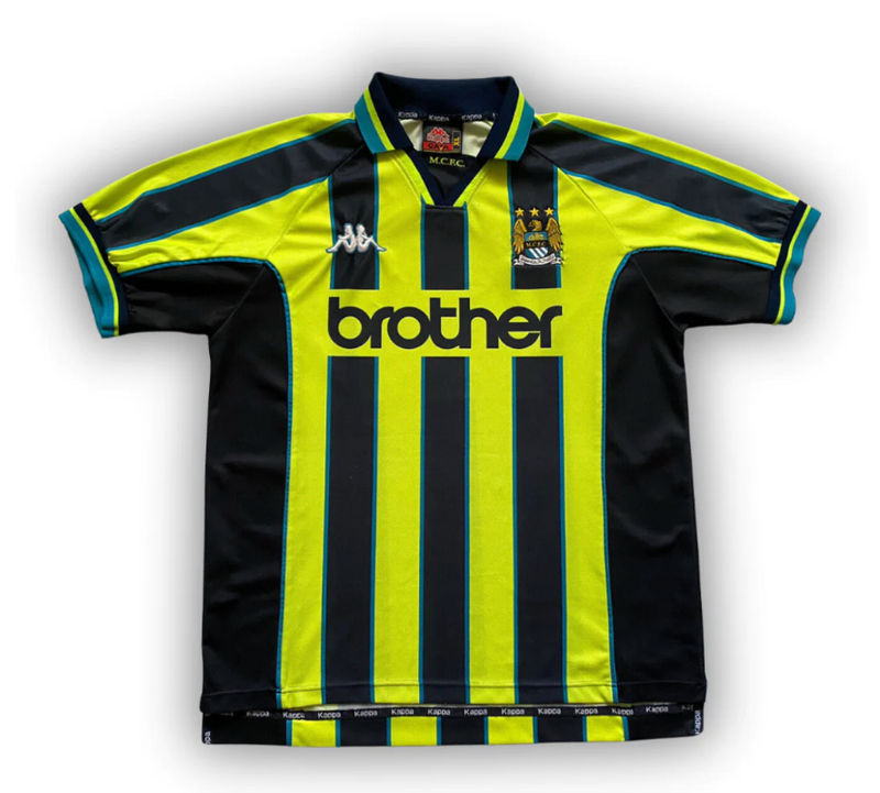 Camisa Retrô Manchester City 1998/99 Away