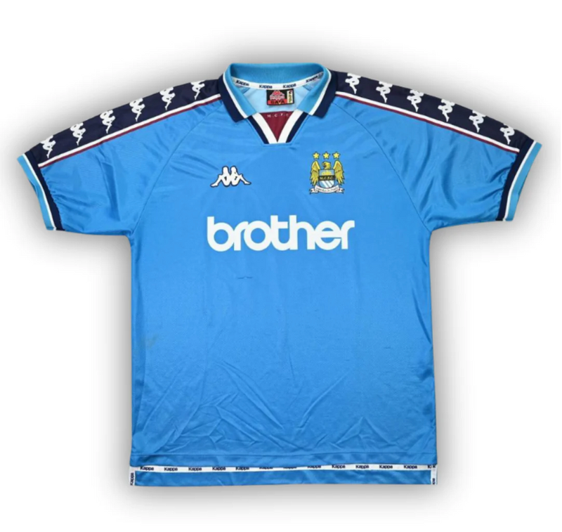 Camisa Retrô Manchester City 1998/99 Home