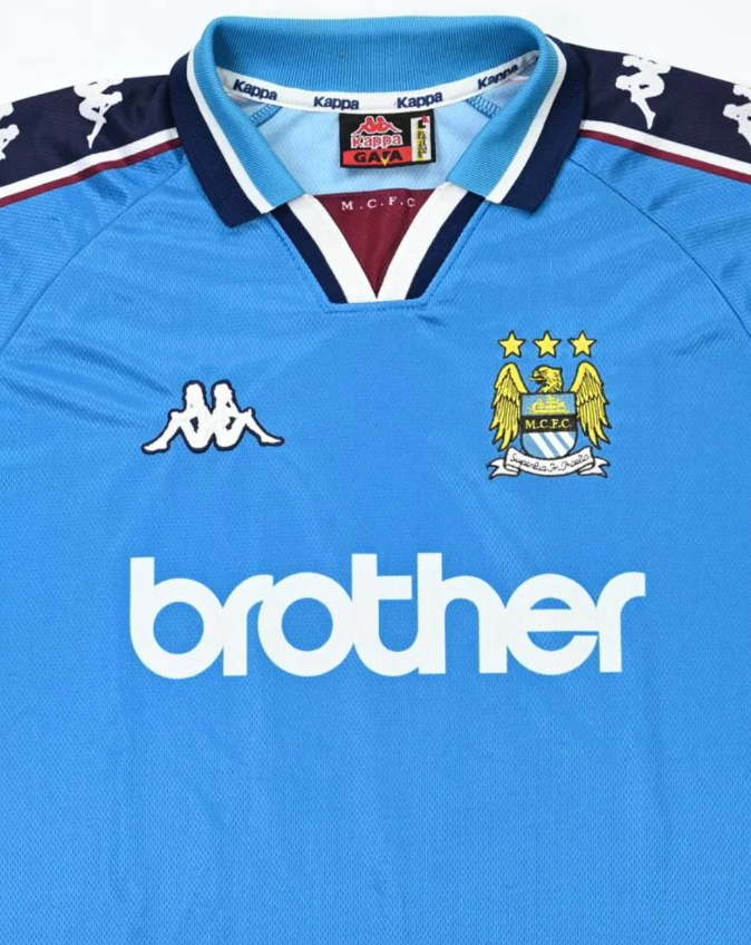 Camisa Retrô Manchester City 1998/99 Home