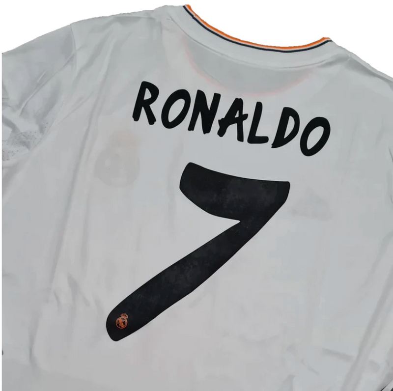 Camisa Retrô Real Madrid Manga Longa 2013/14 Home