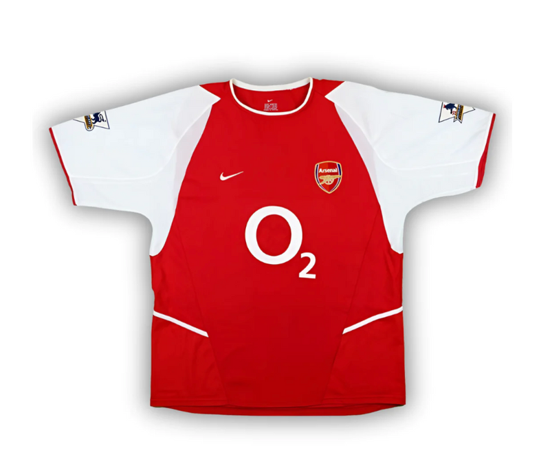 Camisa Retrô Arsenal 2002/04 Home