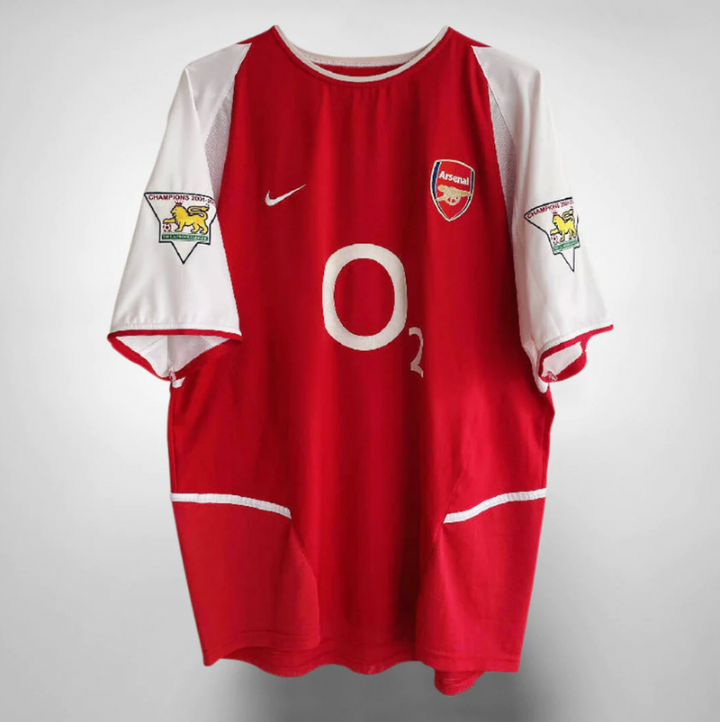 Camisa Retrô Arsenal 2002/04 Home