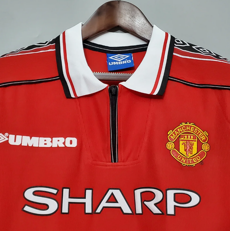 Camisa Retrô Manchester United 1998/99 Home