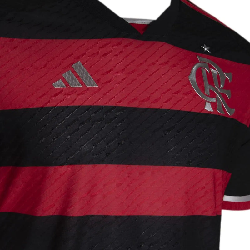 Camisa CR Flamengo l 2024/25 Rubro-Negra - Modelo Jogador