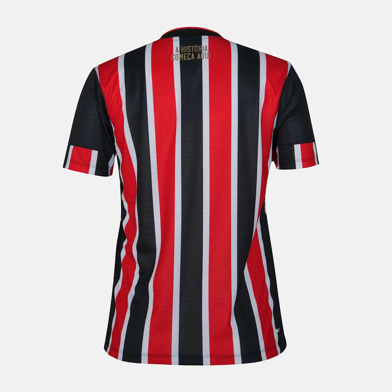 Camisa Feminina São Paulo ll 2024/25 Tricolor - Modelo Baby Look