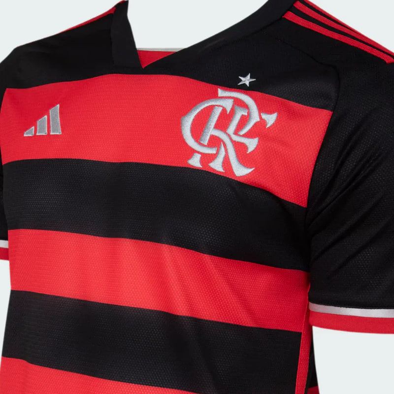 Camisa CR Flamengo l 2024/25 Rubro-Negra - Modelo Torcedor