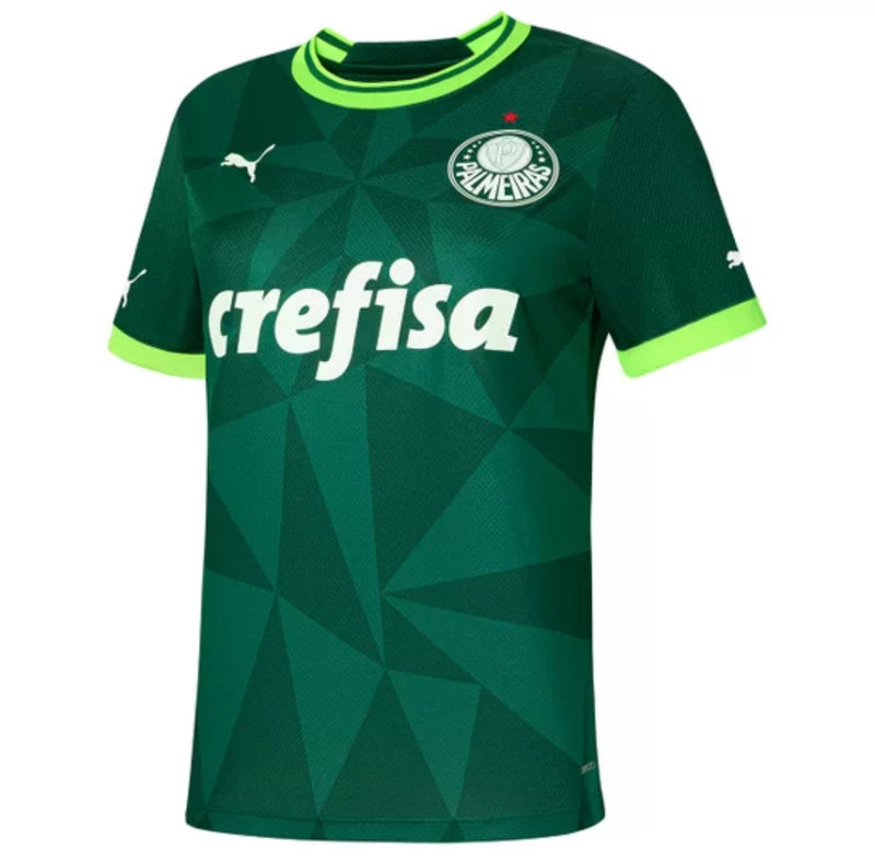 Camisa Feminina Palmeiras l 2023/24 Verde - Modelo Baby Look