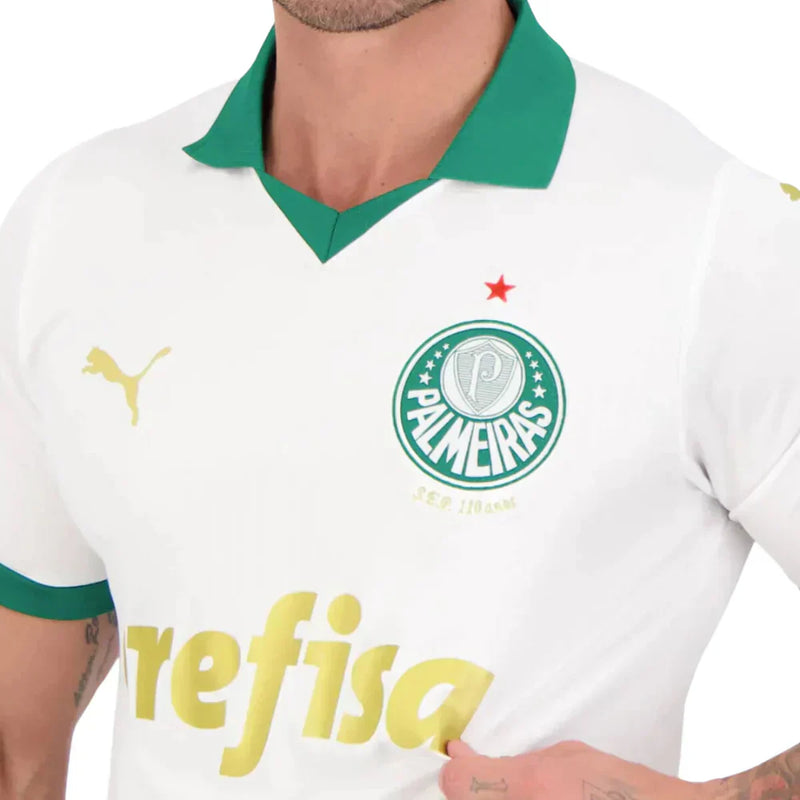 Camisa Palmeiras ll 2024/25 Branca - Modelo Torcedor