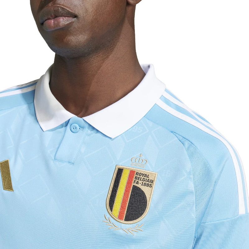 Camisa Seleção Bélgica ll 2024/25 Azul - Modelo Torcedor