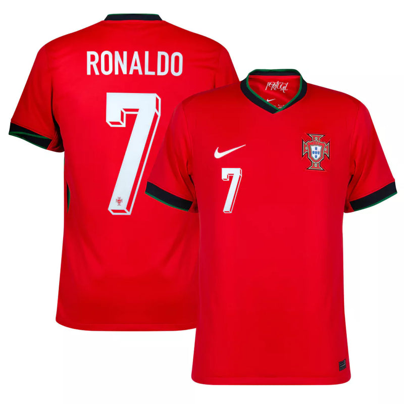 Camisa Seleção Portugal l RONALDO 7 2024/25 Vermelha - Modelo Torcedor