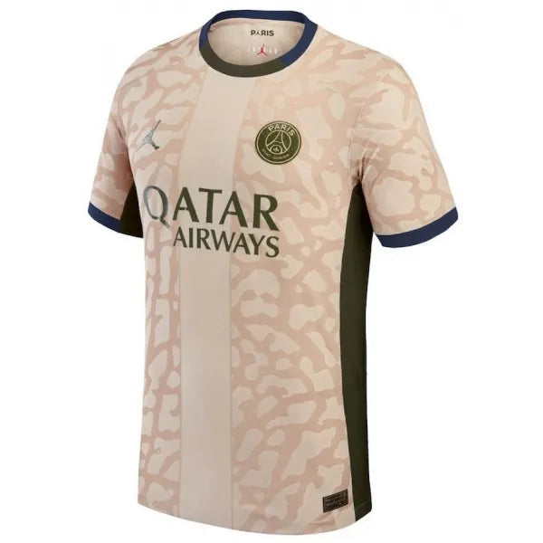 Camisa PSG lV 2023/24 Bege - Modelo Torcedor