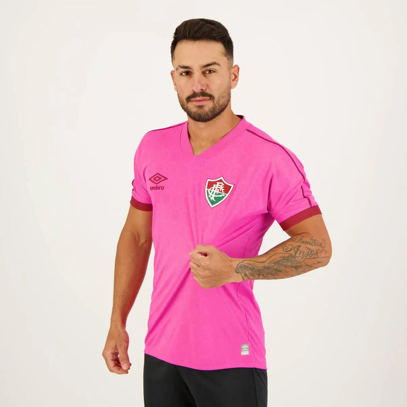 Camisa Fluminense Outubro Rosa 2023/24 - Modelo Torcedor