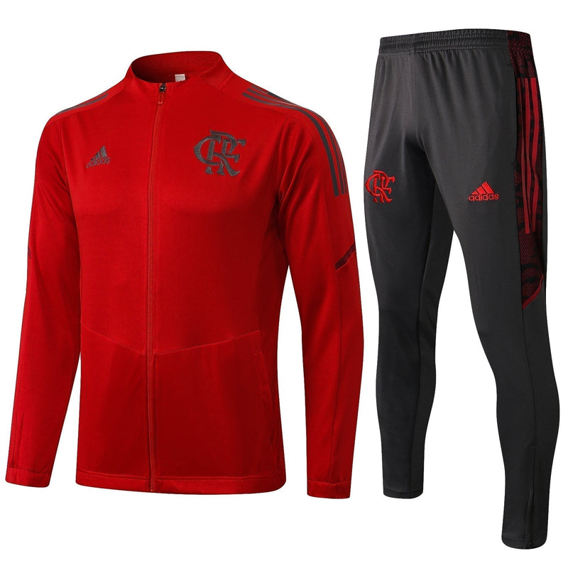 Conjunto de Frio CR Flamengo 2022/23 Vermelho - Viagem