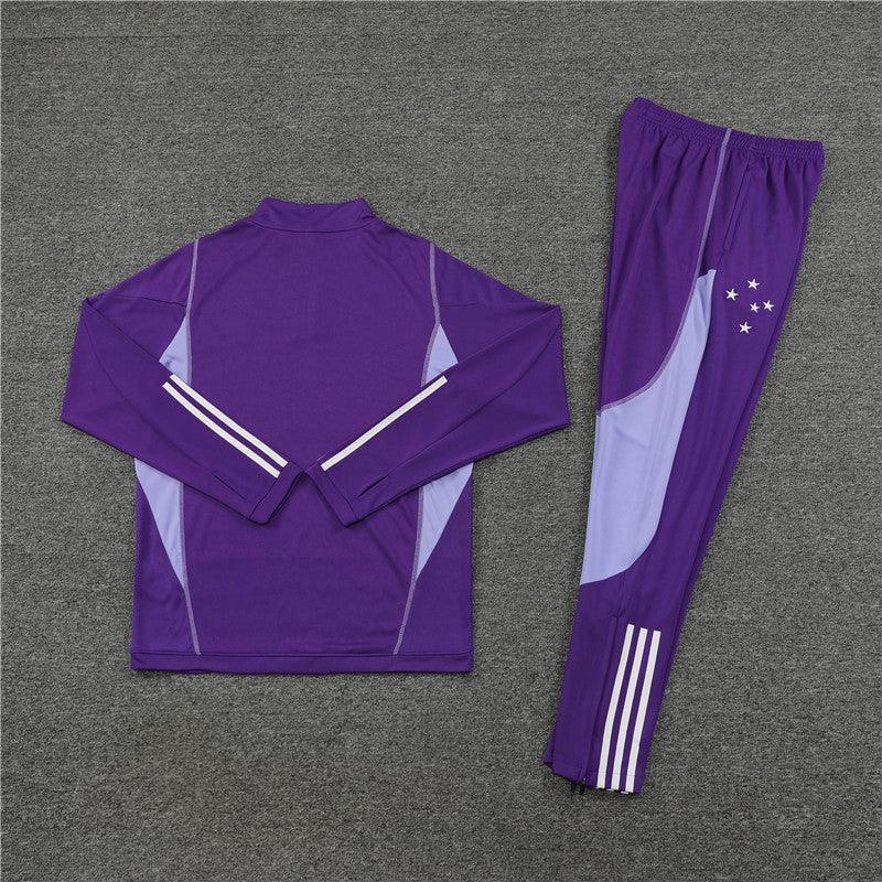 Conjunto de Frio Cruzeiro 2023/24 Roxo - Treino