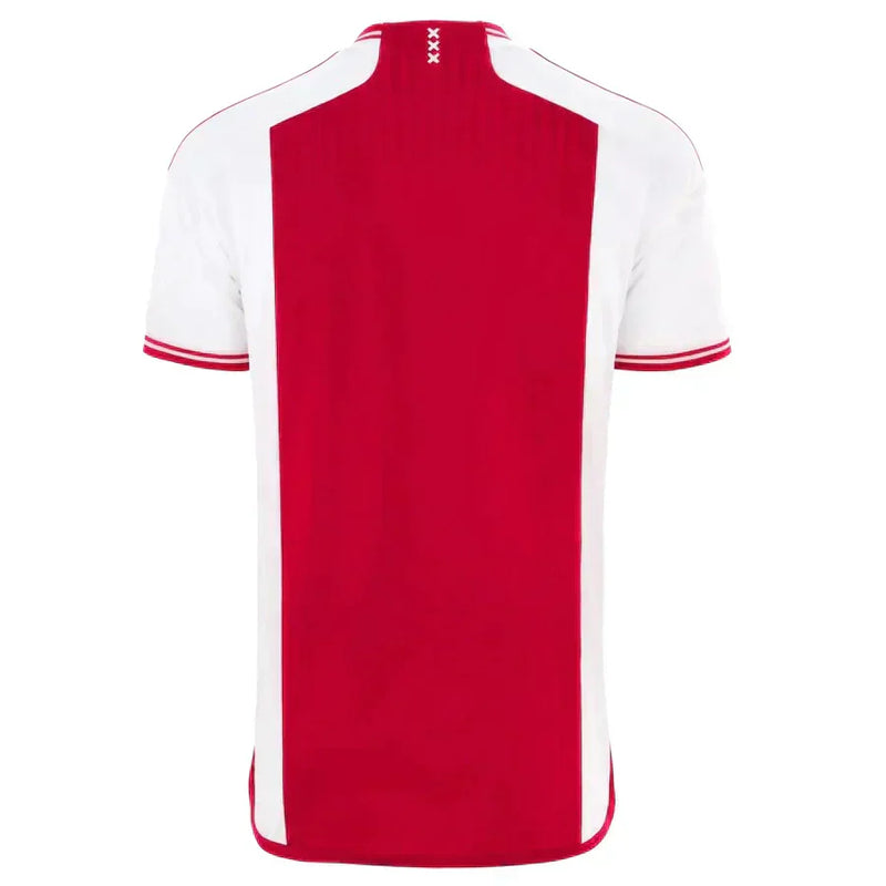 Camisa Ajax l 2023/24 Vermelha e Branca - Modelo Torcedor