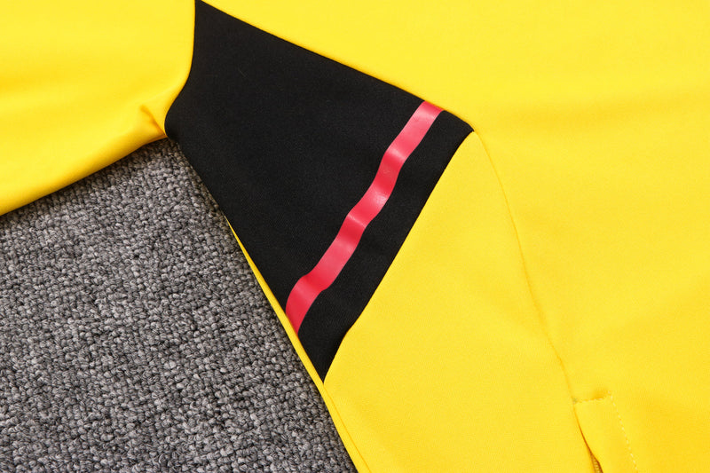 Conjunto de Frio CR Flamengo 2022/23 Amarelo - Viagem