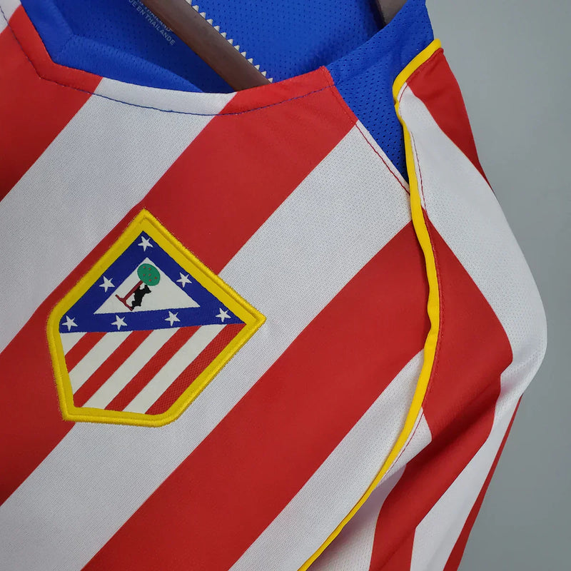 Camisa Retrô Atlético de Madrid 2004/05 Home