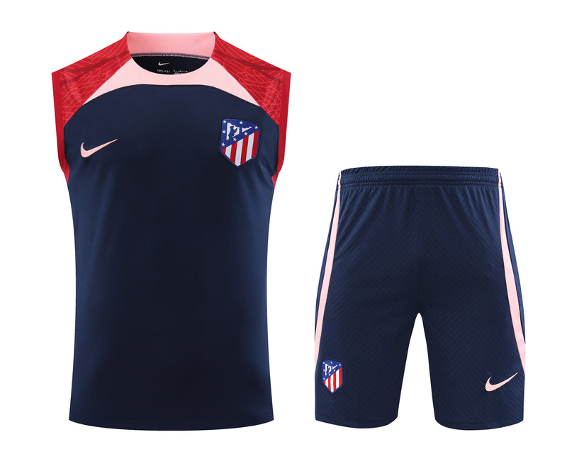 Conjunto Regata Atlético de Madrid Treino - Modelo Torcedor