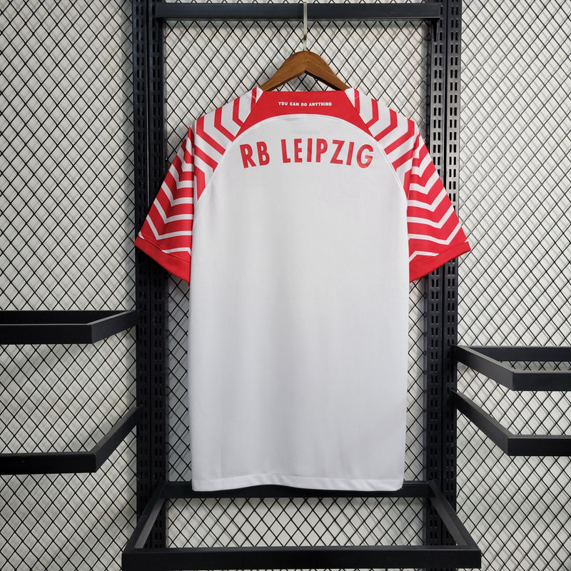 Camisa RB Leipzig l 2023/24 Branca - Modelo Torcedor