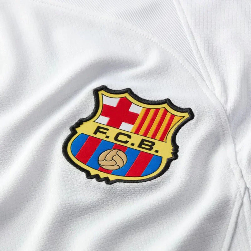 Camisa Barcelona ll 2023/24 Branca - Modelo Torcedor