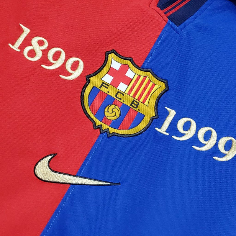 CAMISA RETRÔ BARCELONA 1999