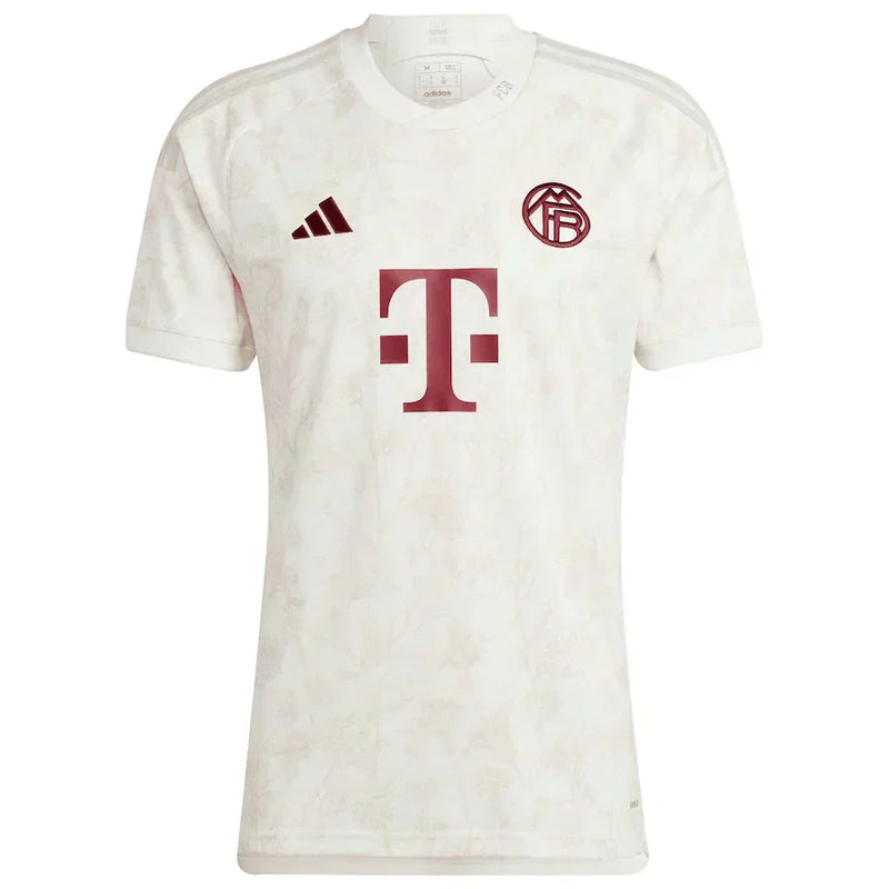 Camisa Bayern de Munique lll 2023/24 Branca - Modelo Torcedor