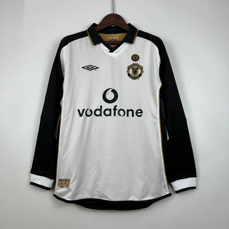 Camisa Retrô Manchester United 100 Anos - Dupla Face