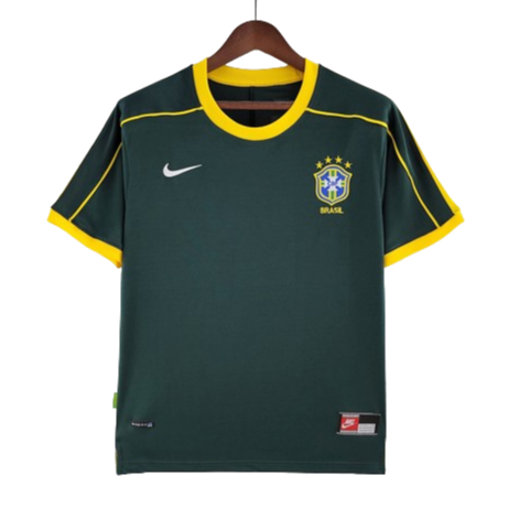 Camisa Retrô Seleção Brasil 1998/98 Goleiro