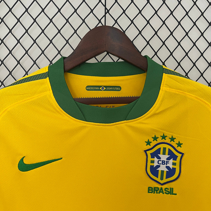 Camisa Retrô Seleção Brasil 2010 Home