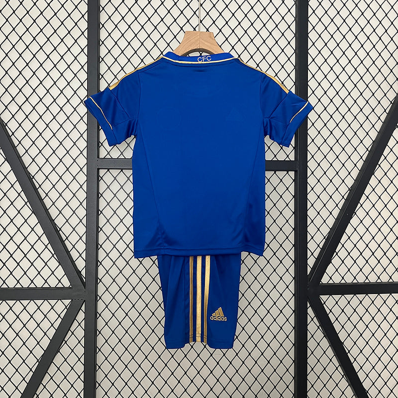 Conjunto Retrô Infantil Chelsea l 2012/13 - Modelo Torcedor