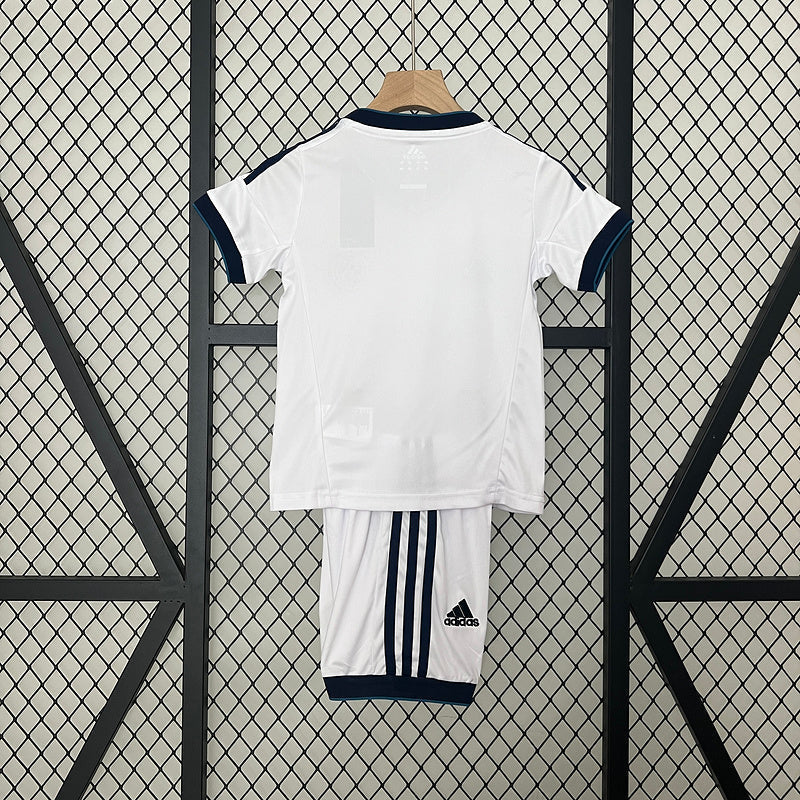 Conjunto Retrô Infantil Real Madrid l 2012/13 - Modelo Torcedor