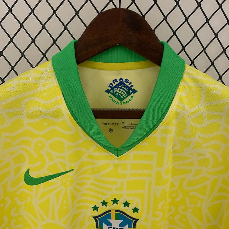 Camisa Seleção Brasil l 2024/25 Amarela - Modelo Torcedor