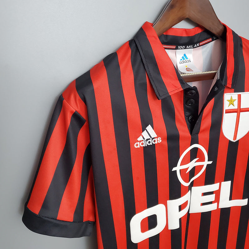 Camisa Retrô AC Milan 1999/90 Home