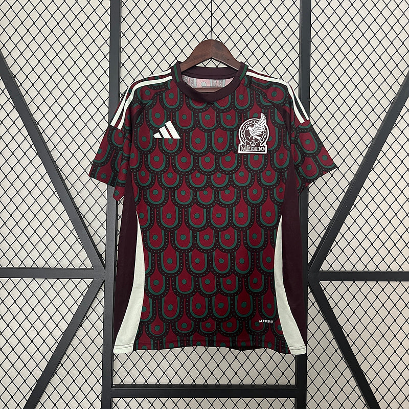 Camisa Seleção México l 2024/25 Grená - Modelo Torcedor