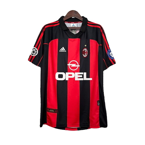 Camisa Retrô AC Milan 2000/01 Home